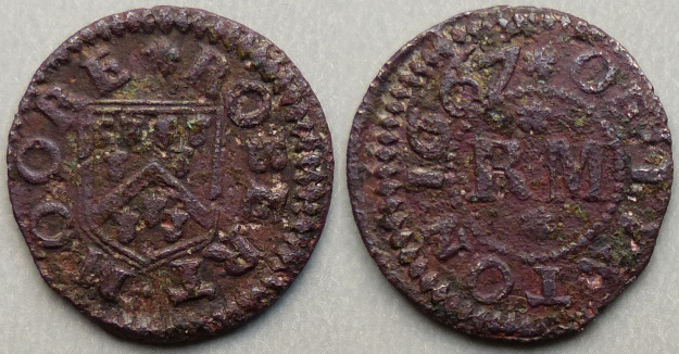 Linton, Robert Moore 1667 farthing